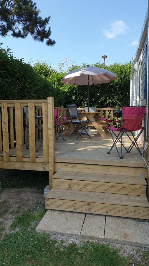 Mobil Home 6-8 Places Parcelle 4 Climatise Biville-sur-Mer Exterior photo